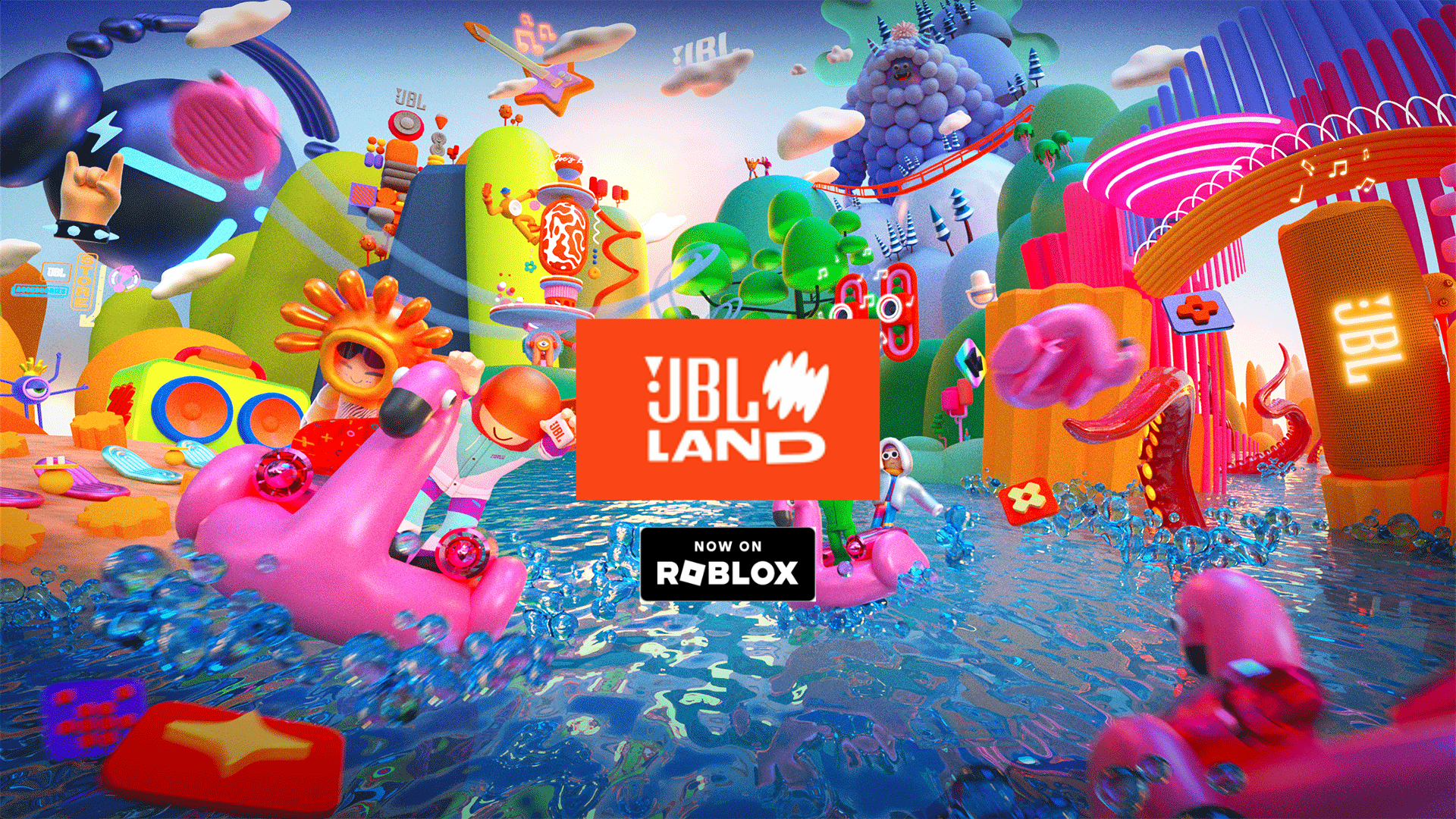 JBL Land, Immersive Brand Experience hero